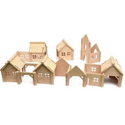 Wooden Town - Large Set