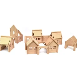 Wooden Town - Large Set