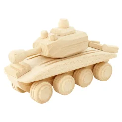 Wooden Toy Army Tank - Walter