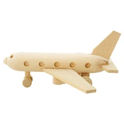 Wooden Toy Passenger Plane - Sully