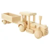 Wooden Tractor With Trailer - Ellie