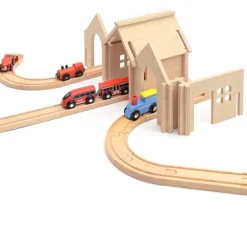 Wooden Train Station - Small Set