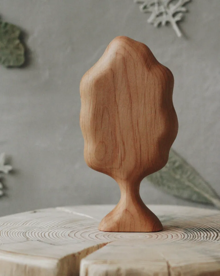 Wooden Trees - Set Of 4