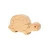 Wooden Turtle Figure