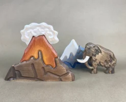 Wooden Volcano - Large