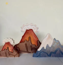 Wooden Volcano - Large
