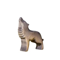 Wooden Wolf Howling