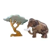 Wooden Woolly Mammoth